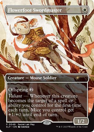 Flowerfoot Swordmaster [Secret Lair Showdown]-1