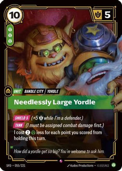 Needlessly Large Yordle (055/221) - Spiritforged Foil-1