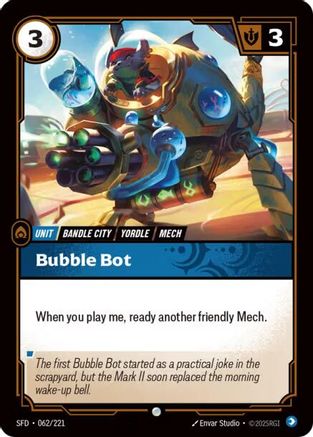Bubble Bot (062/221) - Spiritforged Foil-1
