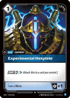 Experimental Hexplate (073/221) - Spiritforged-1