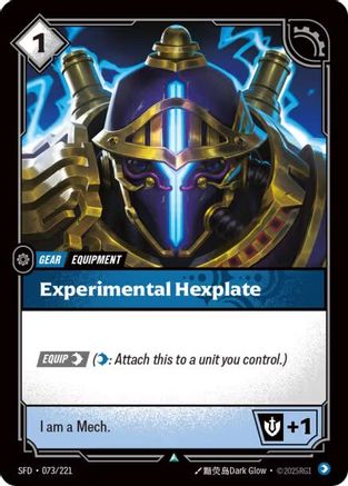Experimental Hexplate (073/221) - Spiritforged Foil-1