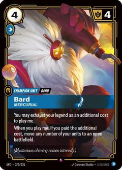 Bard - Mercurial (079/221) - Spiritforged Foil-1