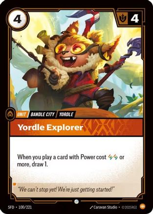 Yordle Explorer (100/221) - Spiritforged Foil-1