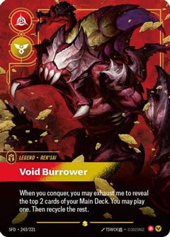 Rek'sai - Void Burrower (Overnumbered) (243/221) - Spiritforged Foil-1