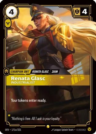 Renata Glasc - Industrialist (Alternate Art) (171a/221) - Spiritforged Foil-1