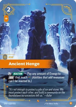 Ancient Henge (117/221) - Spiritforged Foil-1