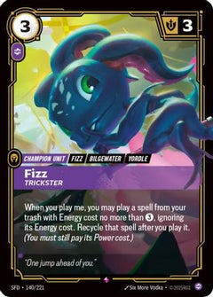 Fizz - Trickster (140/221) - Spiritforged Foil-1