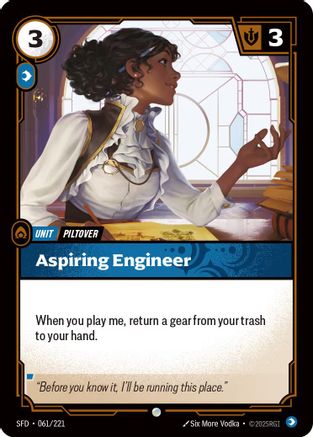 Aspiring Engineer (061/221) - Spiritforged Foil-1