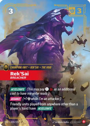 Rek'Sai - Breacher (029/221) - Spiritforged-1