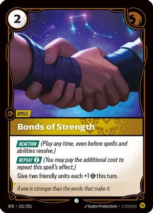 Bonds of Strength (151/221) - Spiritforged-1