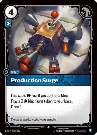 Production Surge (076/221) - Spiritforged-1