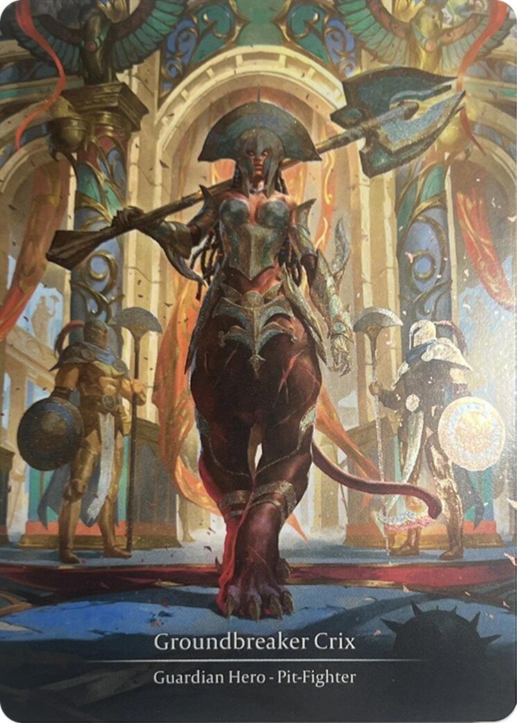 Groundbreaker Crix [HER155] (Promo)  Cold Foil-2