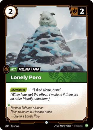 Lonely Poro (036/221) - Spiritforged-1