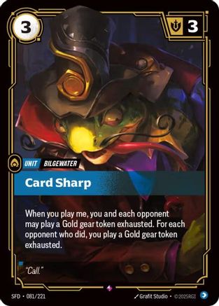 Card Sharp (081/221) - Spiritforged Foil-1