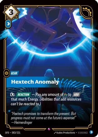 Hextech Anomaly (083/221) - Spiritforged Foil-1