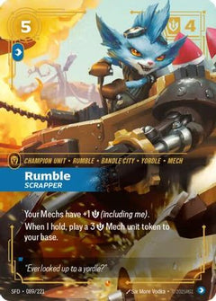 Rumble - Scrapper (089/221) - Spiritforged Foil-1