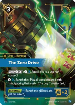 The Zero Drive (090/221) - Spiritforged Foil-1