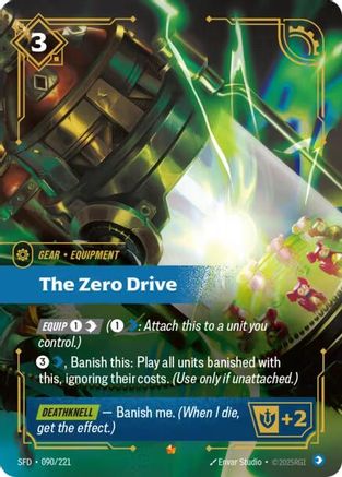The Zero Drive (090/221) - Spiritforged Foil-1