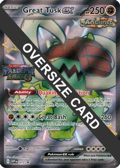 Great Tusk ex 072  - Holofoil Jumbo Cards - Promo-1