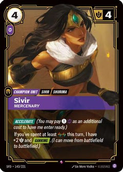 Sivir - Mercenary (143/221) - Spiritforged Foil-1