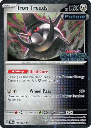 Iron Treads (Temporal Forces Stamped) 118  - Holofoil Miscellaneous Cards & Products - Uncommon-1
