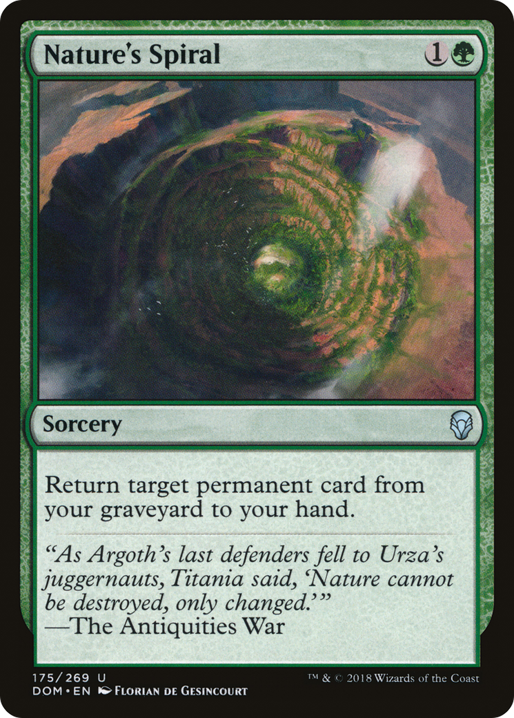 Nature's Spiral [Dominaria]-1