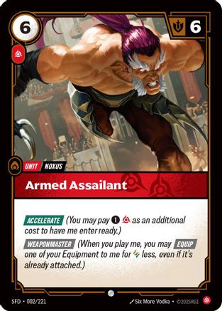 Armed Assailant (002/221) - Spiritforged-1
