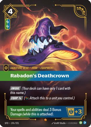 Rabadon's Deathcrown (191/221) - Spiritforged Foil-1
