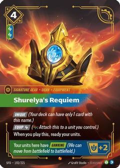 Shurelya's Requiem (192/221) - Spiritforged Foil-1