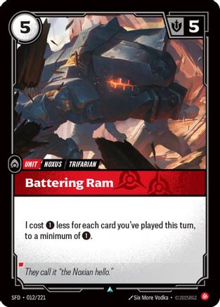 Battering Ram (012/221) - Spiritforged Foil-1