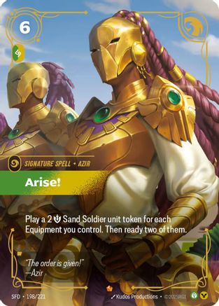 Arise! (198/221) - Spiritforged Foil-1