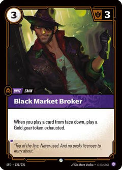 Black Market Broker (121/221) - Spiritforged-1