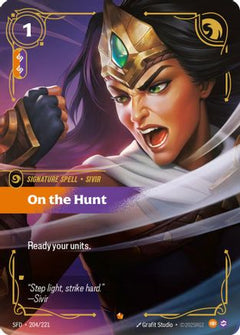 On the Hunt (204/221) - Spiritforged Foil-1