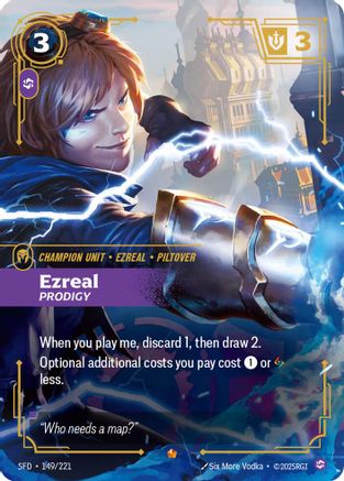 Ezreal - Prodigy (149/221) - Spiritforged Foil-1