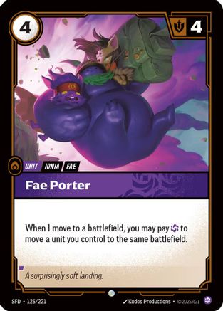 Fae Porter (125/221) - Spiritforged Foil-1