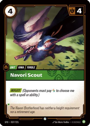Navori Scout (037/221) - Spiritforged Foil-1