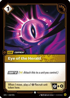 Eye of the Herald (153/221) - Spiritforged Foil-1