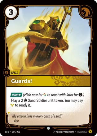 Guards! (154/221) - Spiritforged Foil-1