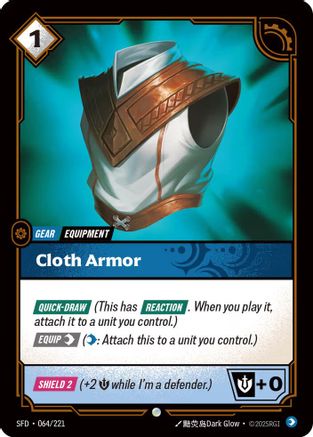 Cloth Armor (064/221) - Spiritforged-1
