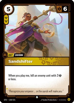 Sandshifter (158/221) - Spiritforged Foil-1