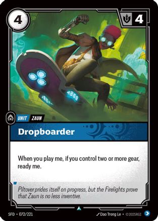 Dropboarder (072/221) - Spiritforged Foil-1