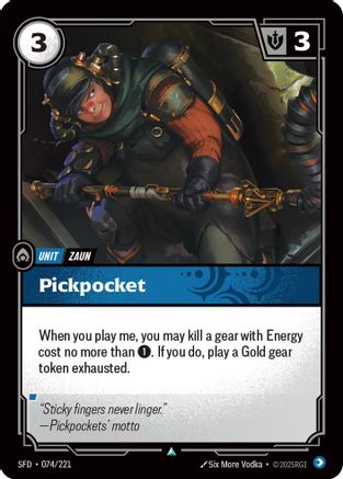 Pickpocket (074/221) - Spiritforged Foil-1