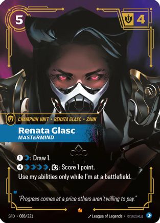 Renata Glasc - Mastermind (088/221) - Spiritforged Foil-1