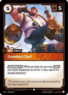 Combat Chef (092/221) - Spiritforged Foil-1