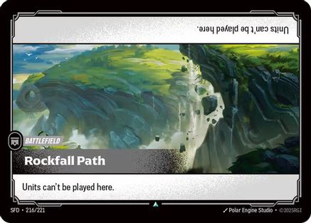 Rockfall Path (216/221) - Spiritforged Foil-1
