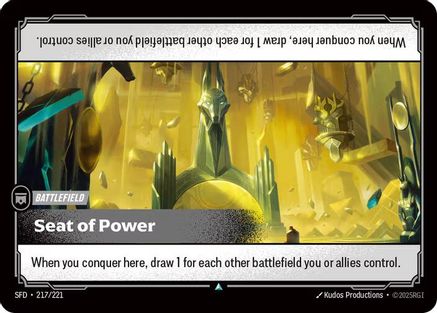 Seat of Power (217/221) - Spiritforged Foil-1