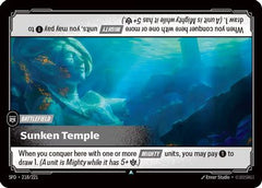 Sunken Temple (218/221) - Spiritforged Foil-1