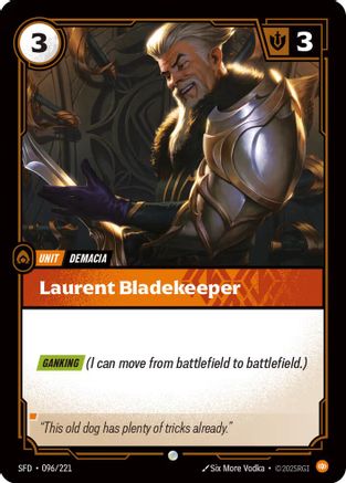 Laurent Bladekeeper (096/221) - Spiritforged Foil-1