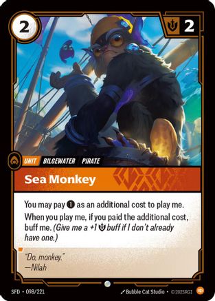 Sea Monkey (098/221) - Spiritforged Foil-1