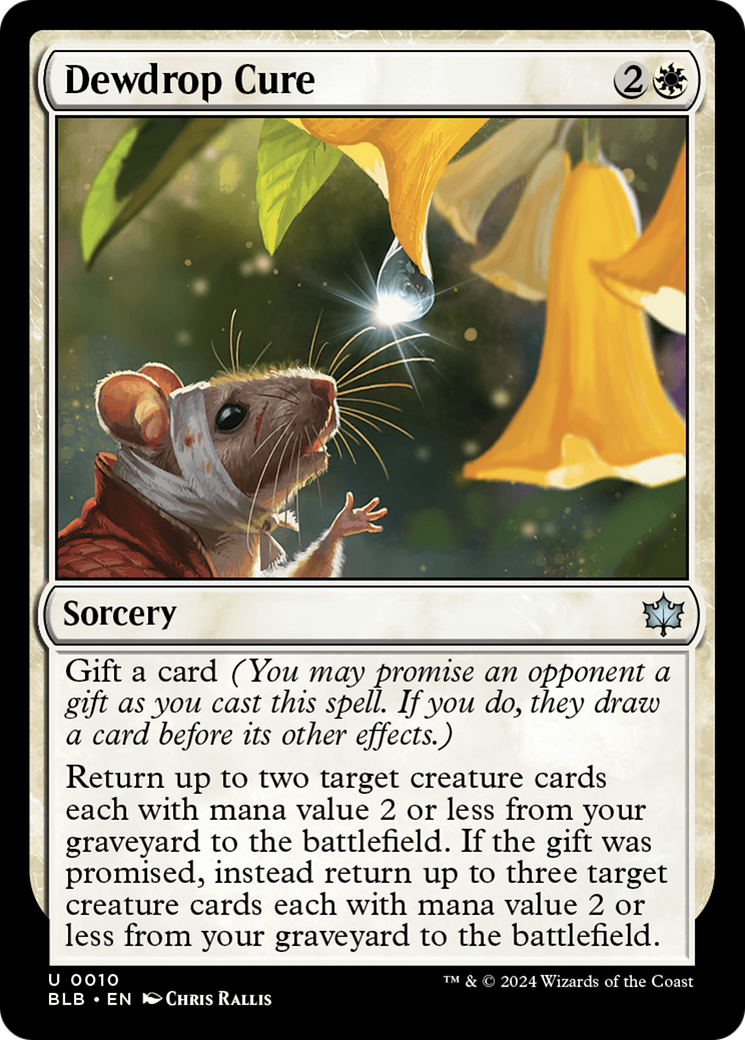 Dewdrop Cure [Bloomburrow]-3